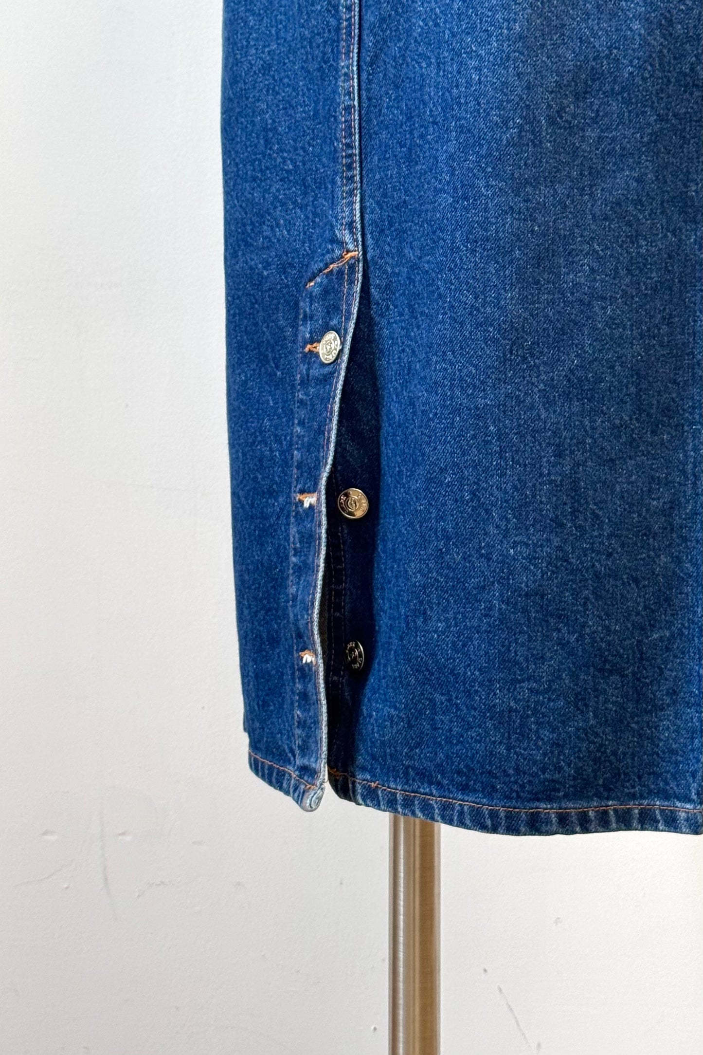 Clark Air Wear Denim Skirt in Size M/L UK 10/12