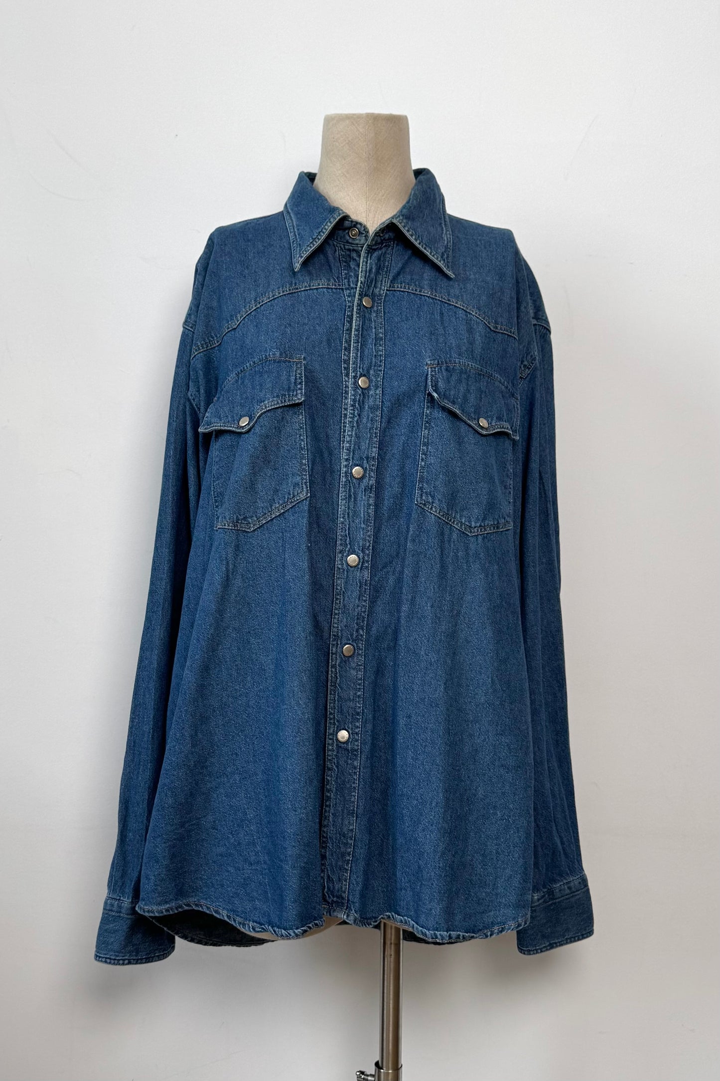 Denim Shirt in Size L/XL UK 12/14
