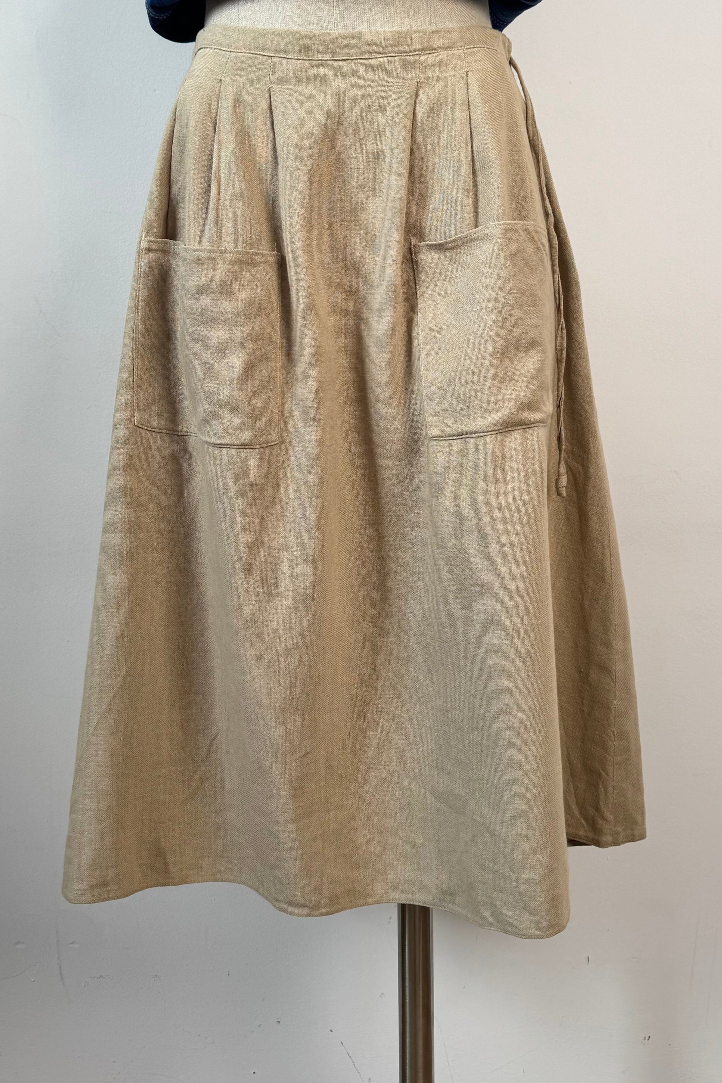 LINEN POCKETS SKIRT SIZE XS/S UK 6/8