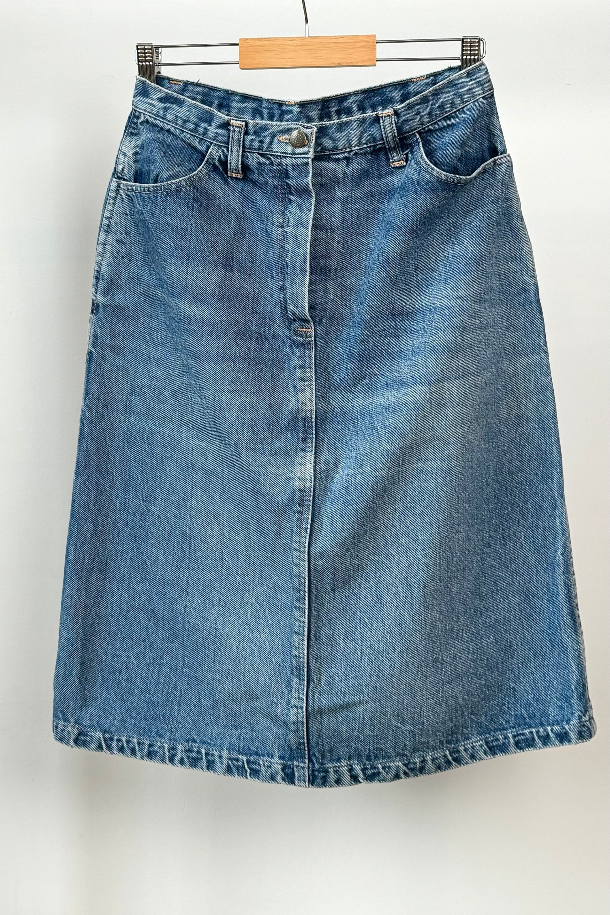 Denim vintage skirt