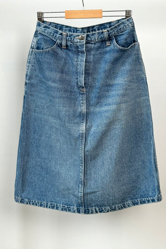 Denim vintage skirt