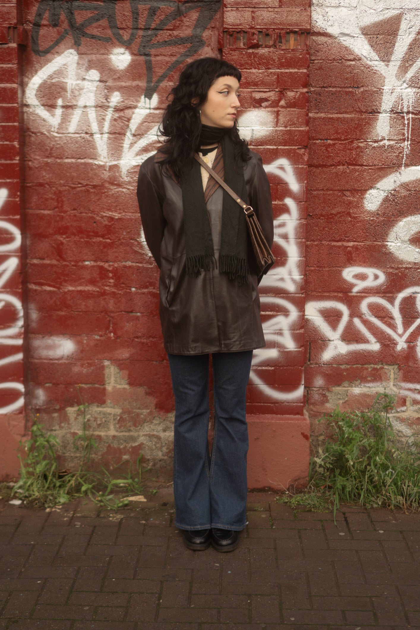 Lee Flare Jeans Size M UK 10-12 EU 38 - Dark Indigo Denim