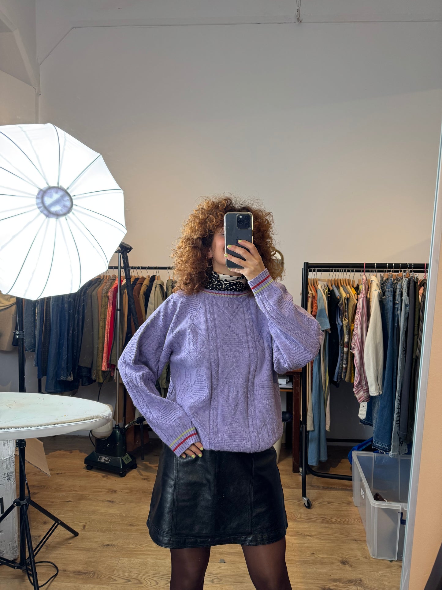 PURPLE JUMPER