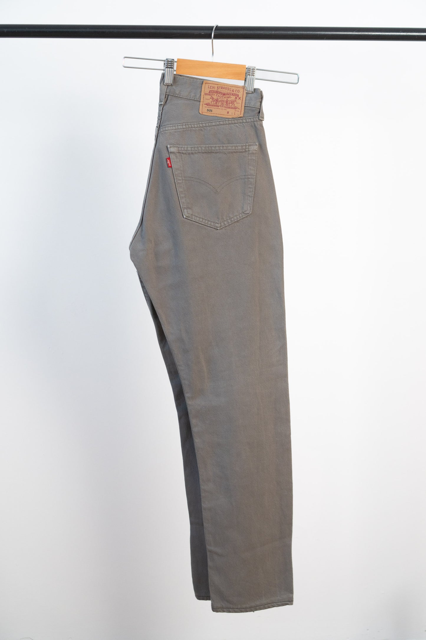 Vintage Levi’s 501 Grey Jeans Size 36 UK 8