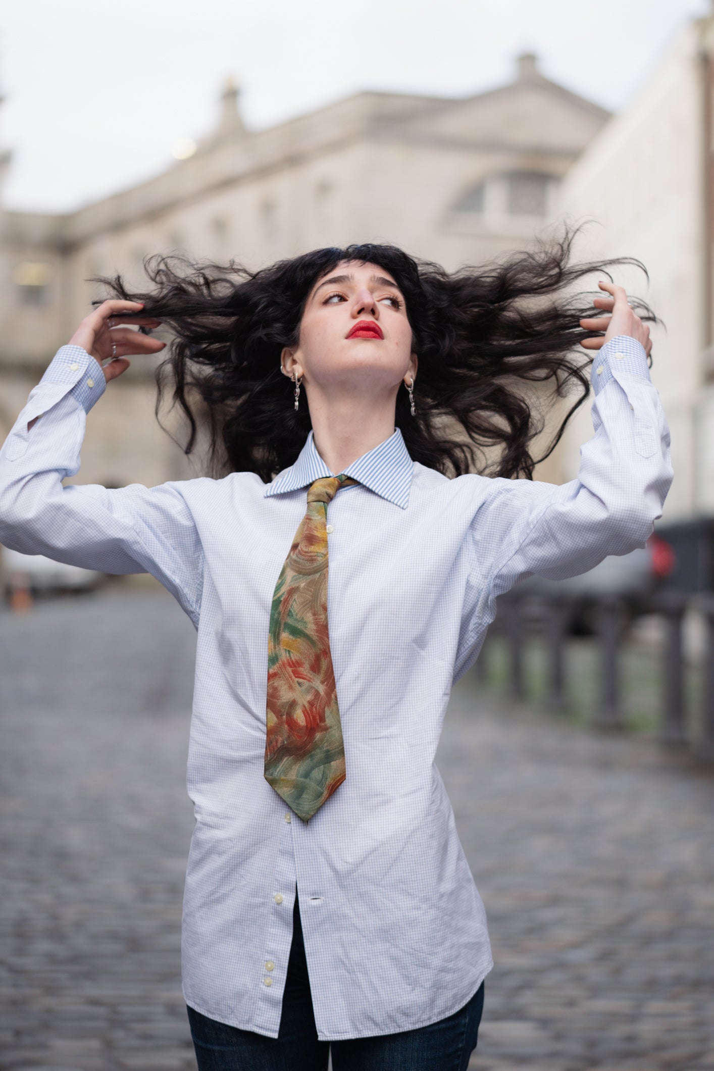 Vintage Valentino Cravatte Silk Tie