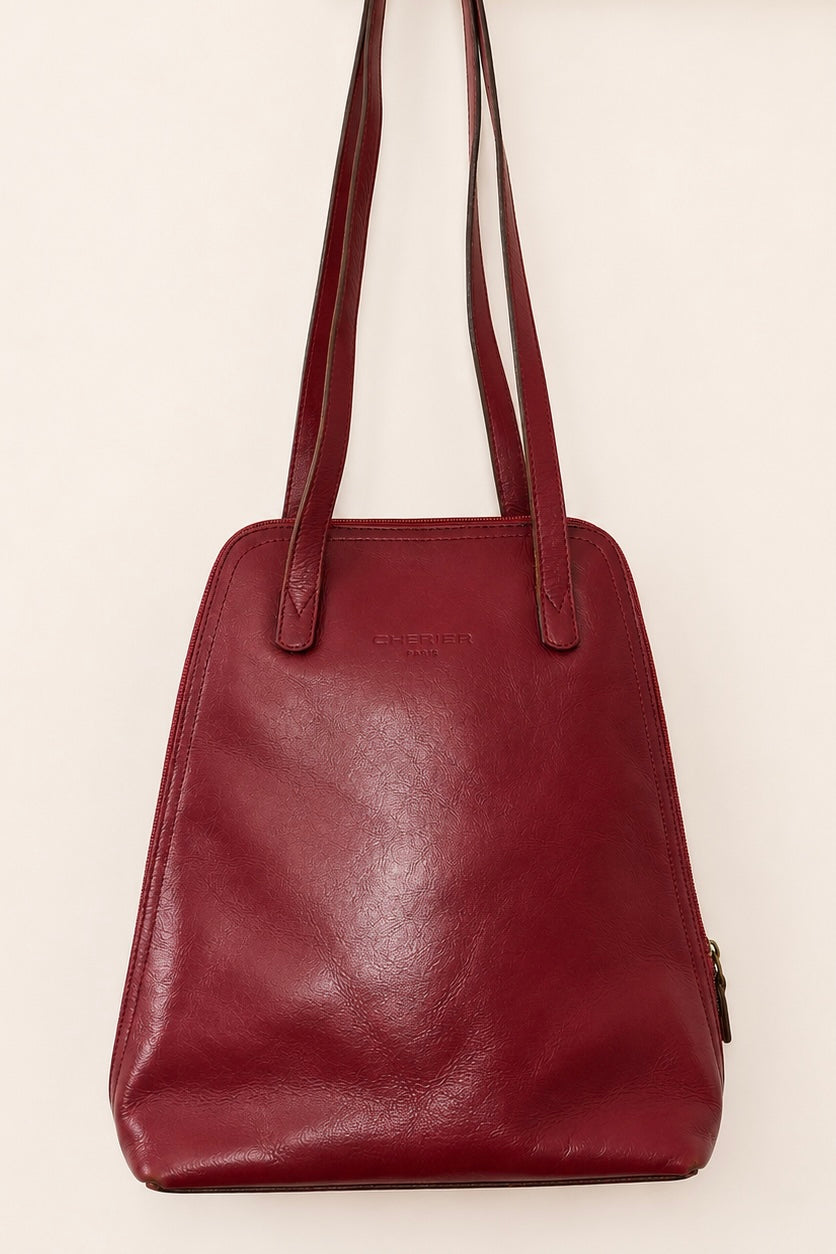 Vintage Chenier París Leather Bag
