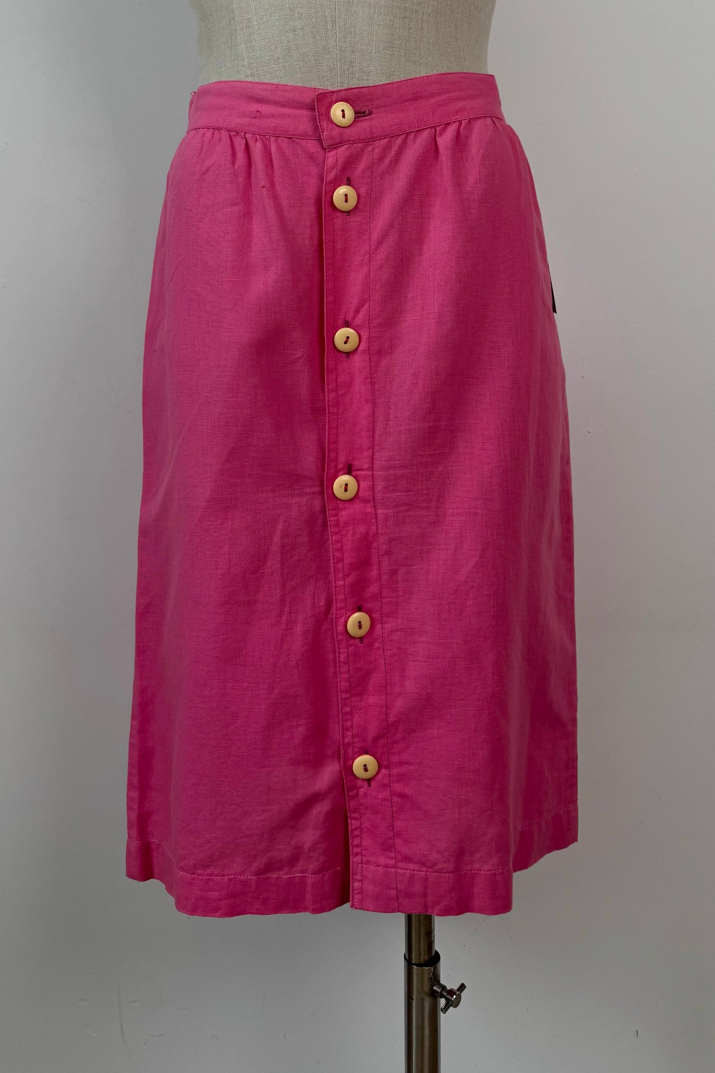 LINEN PINK SKIRT SIZE XS/S UK 6/8