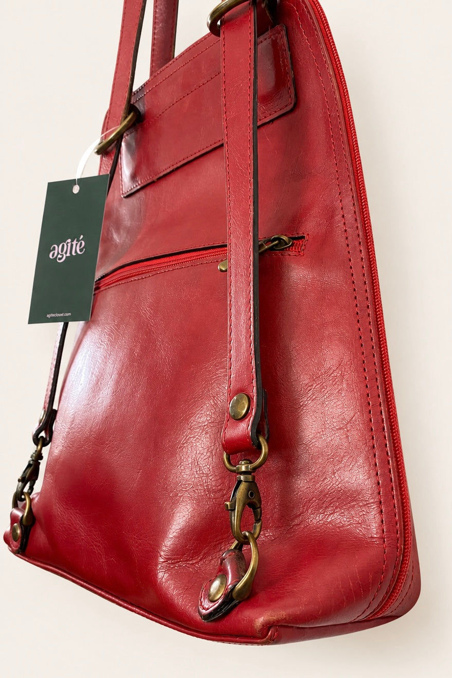 Vintage Chenier París Leather Bag