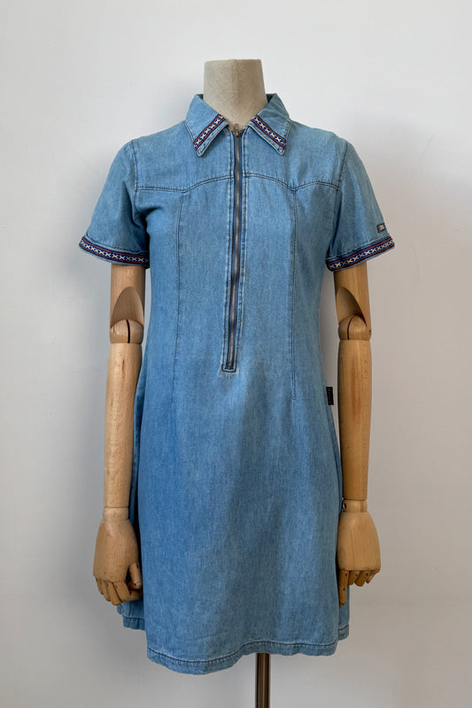 LIGHT DENIM DRESS SIZE XS/S UK 6/8