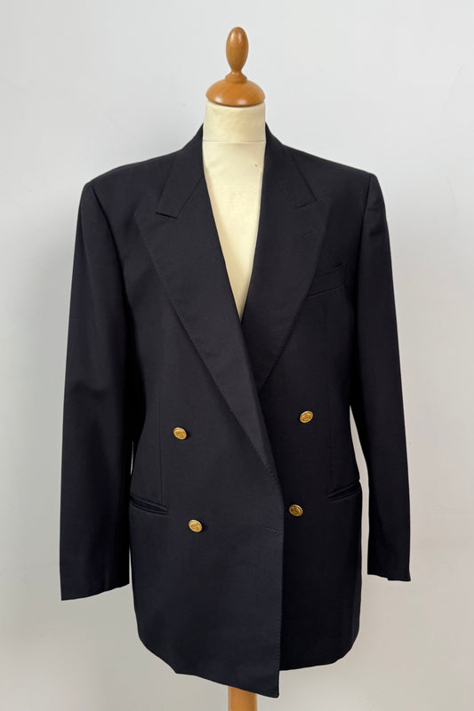NAVY VALENTINO BLAZER SIZE L UK 12