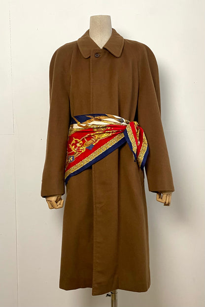 Italian Silk Scarf Chain & Horsebit Print