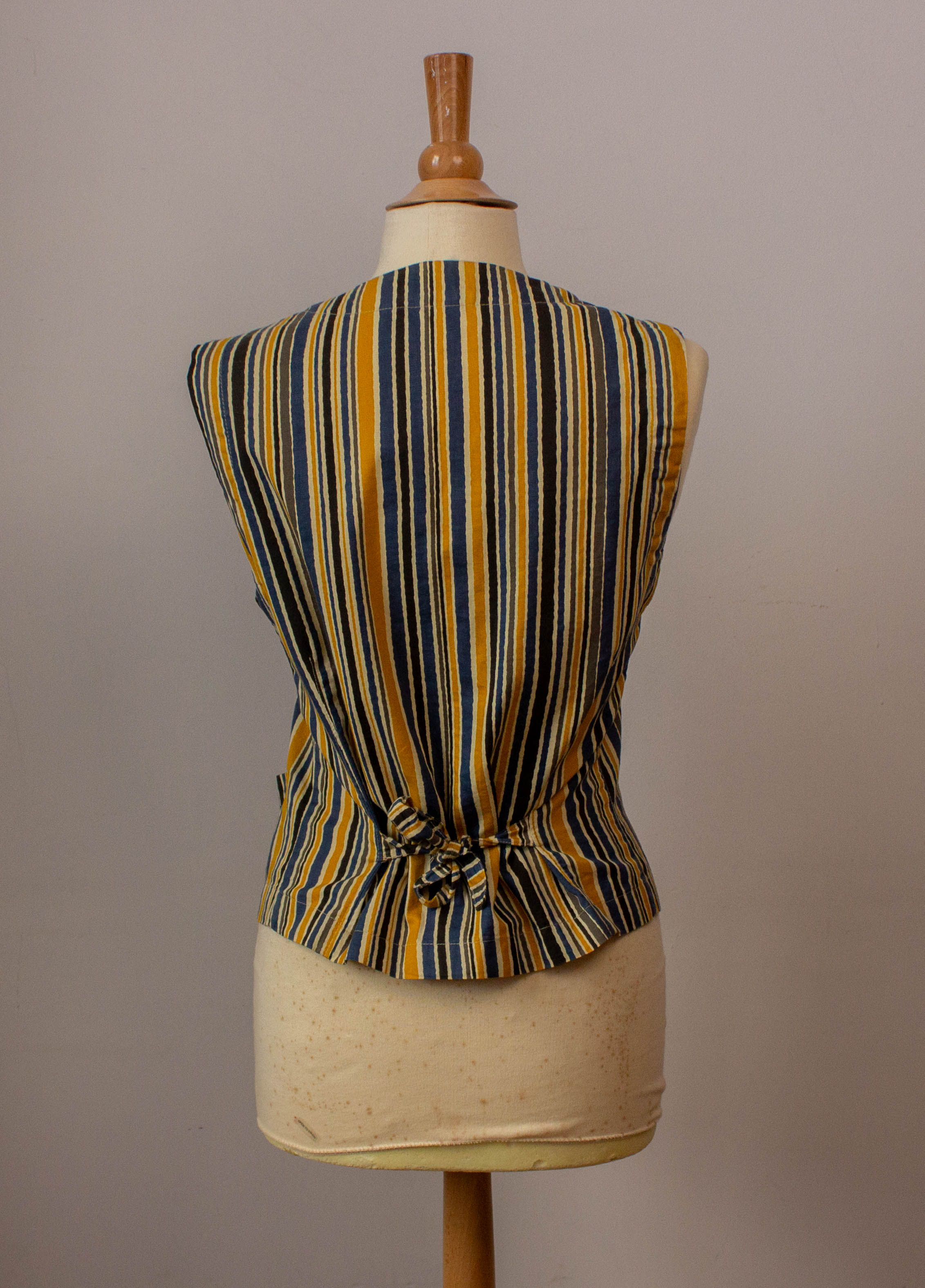 Stripes Cotton Waiscoat