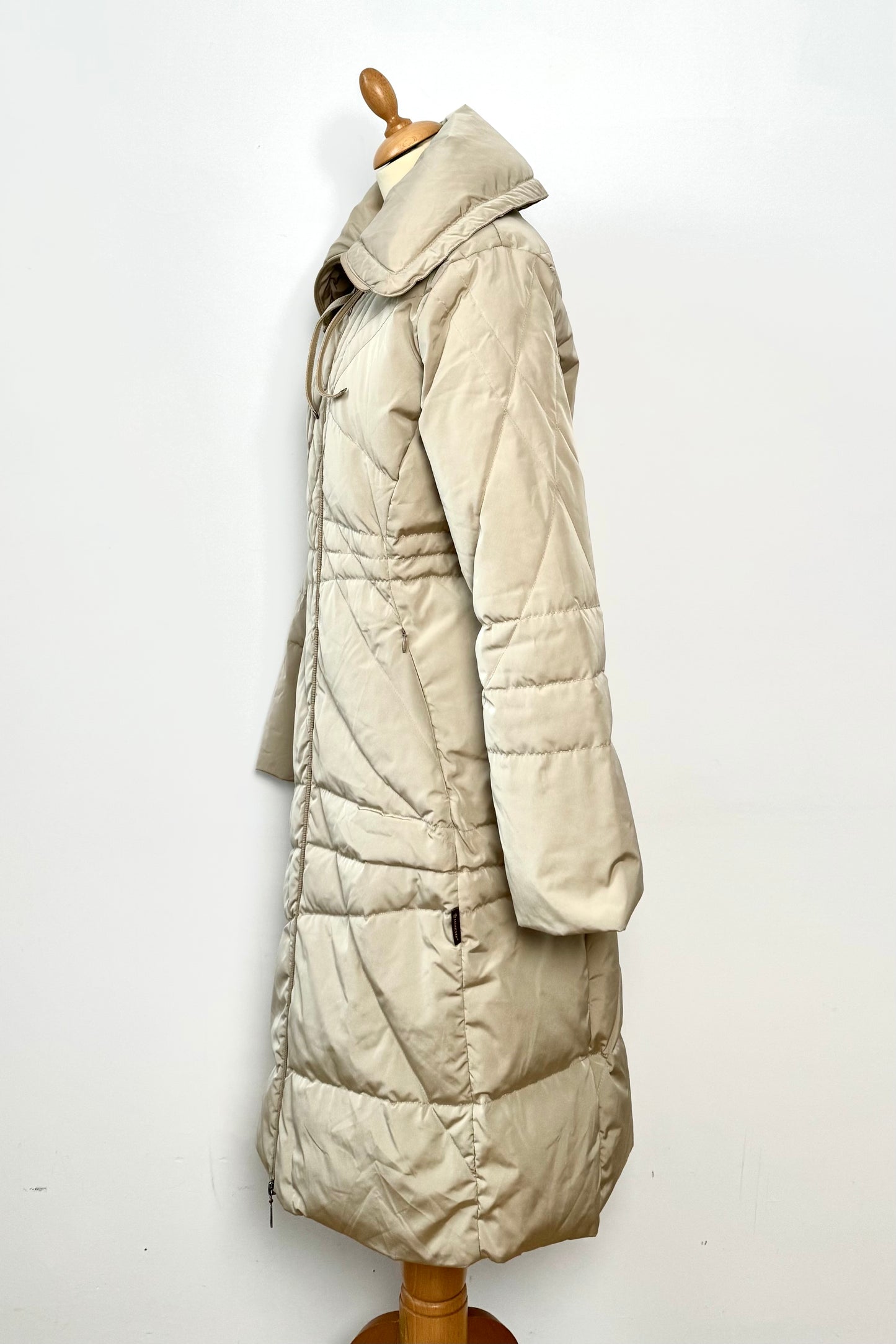 VINTAGE MONCLER DOWN COAT SIZE M UK 10 EU 36/38