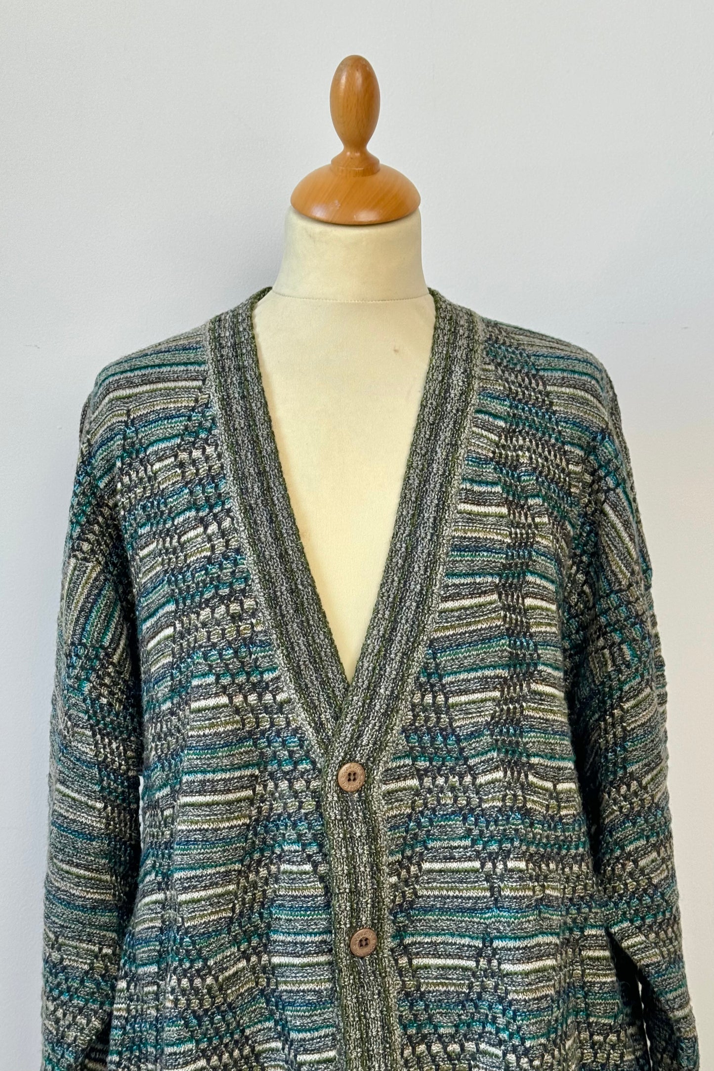 PATTERN CARDIGAN UK 14 XL