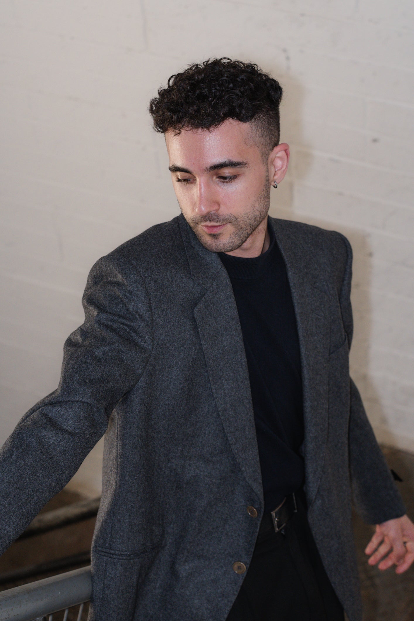 Pierre Cardin Grey Blazer Size M/L UK 10/12