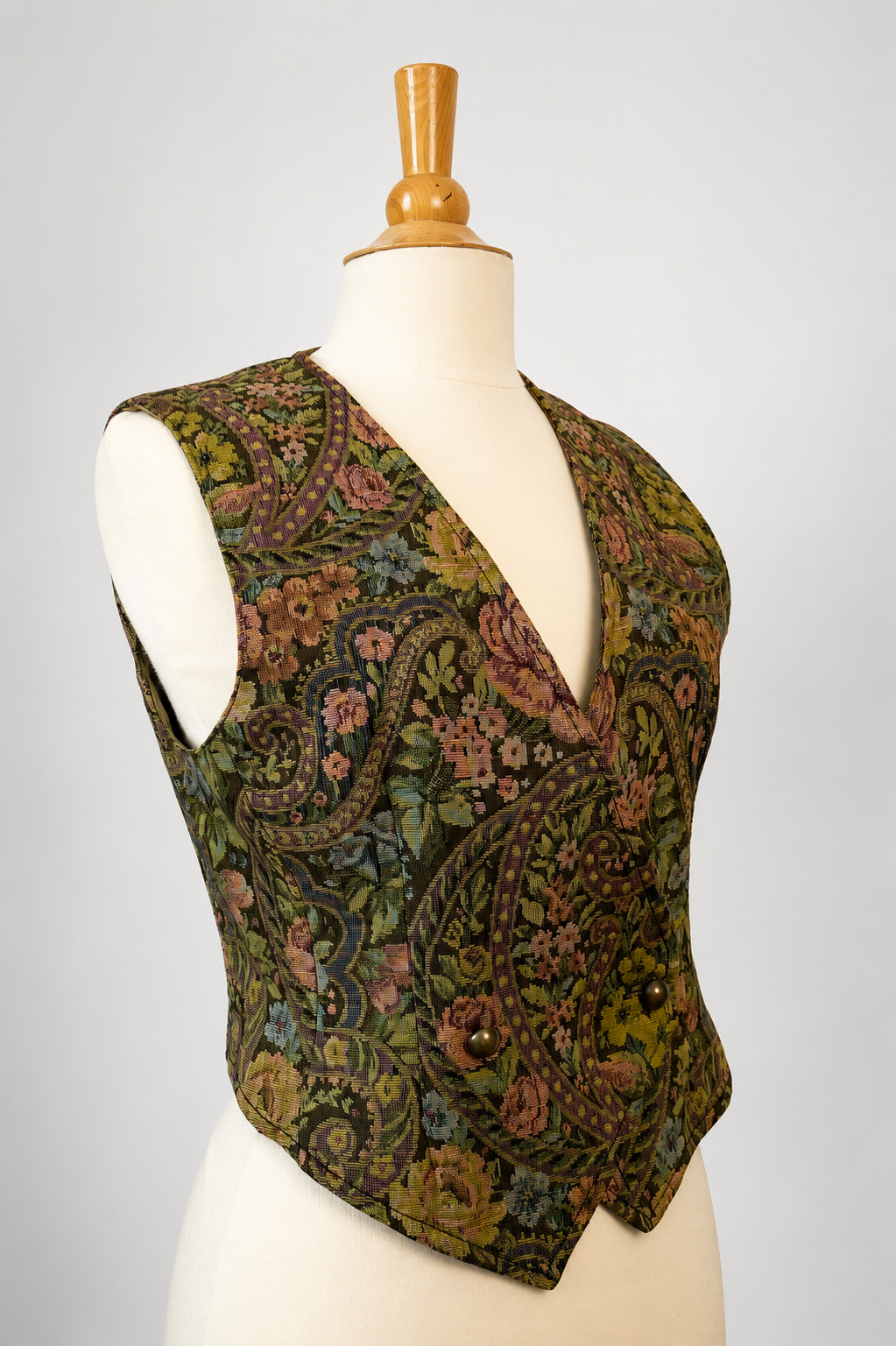 Baroque Floral Waiscoat