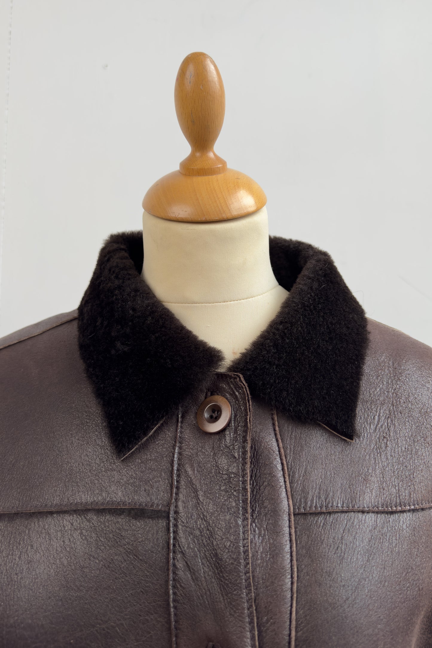 Pierre Cardin Real Leather Jacket Size S/M UK 8