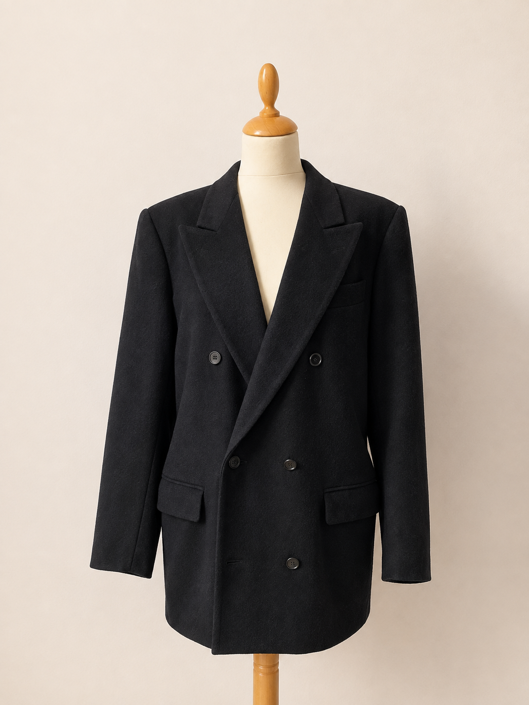 Max Mara Double Breasted Wool Blazer