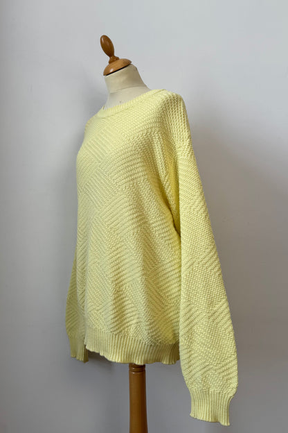 YELLOW JUMPER SIZE L/XL UK 12/14