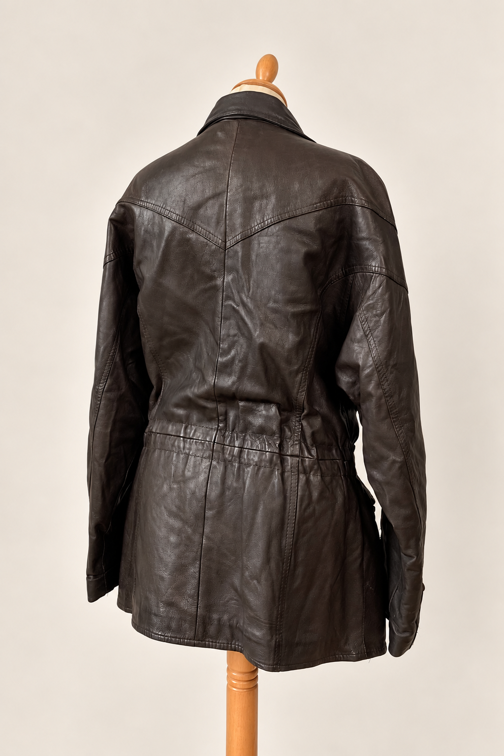 Biker Brown Leather Jacket