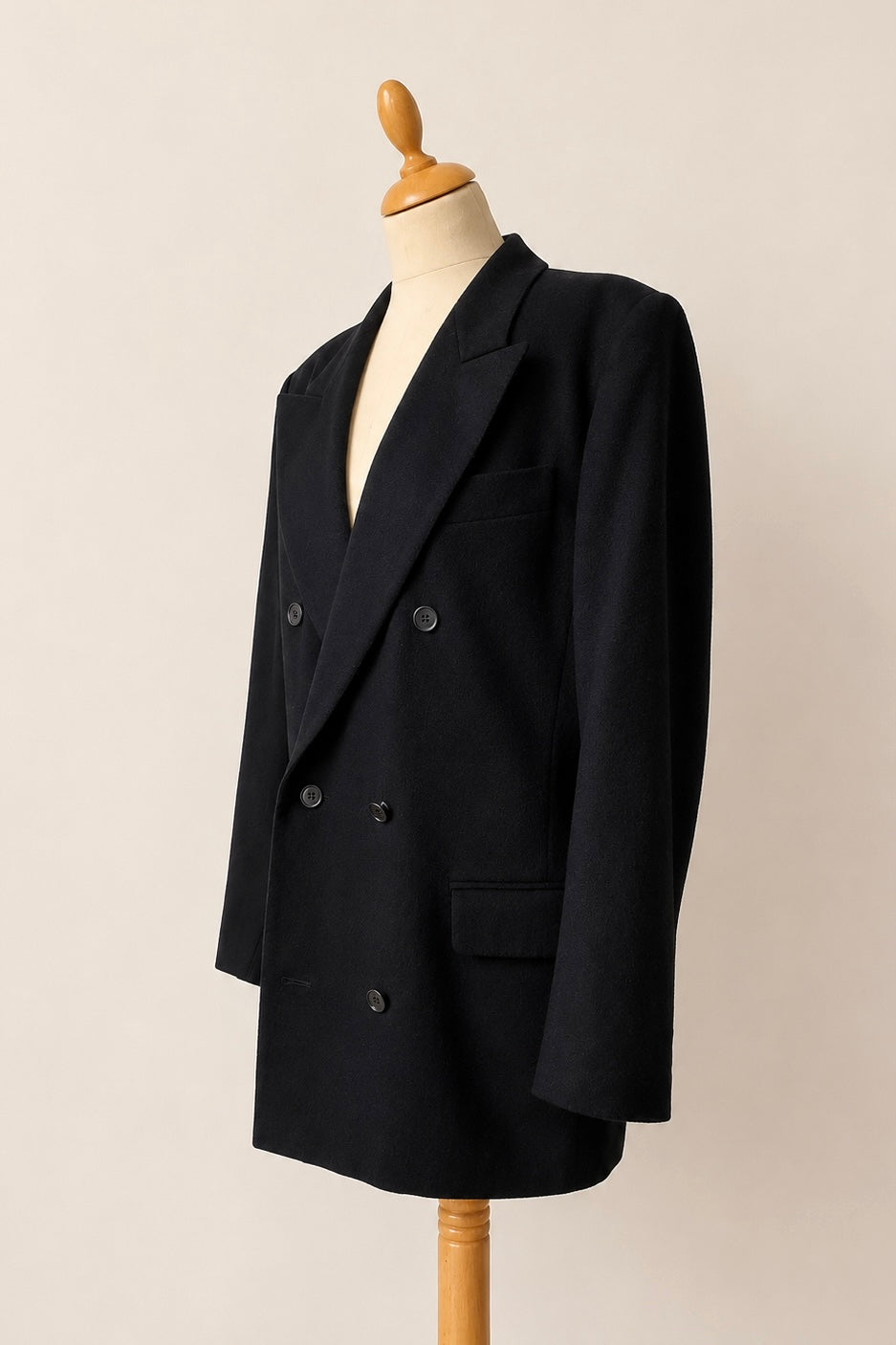 Max Mara Double Breasted Wool Blazer