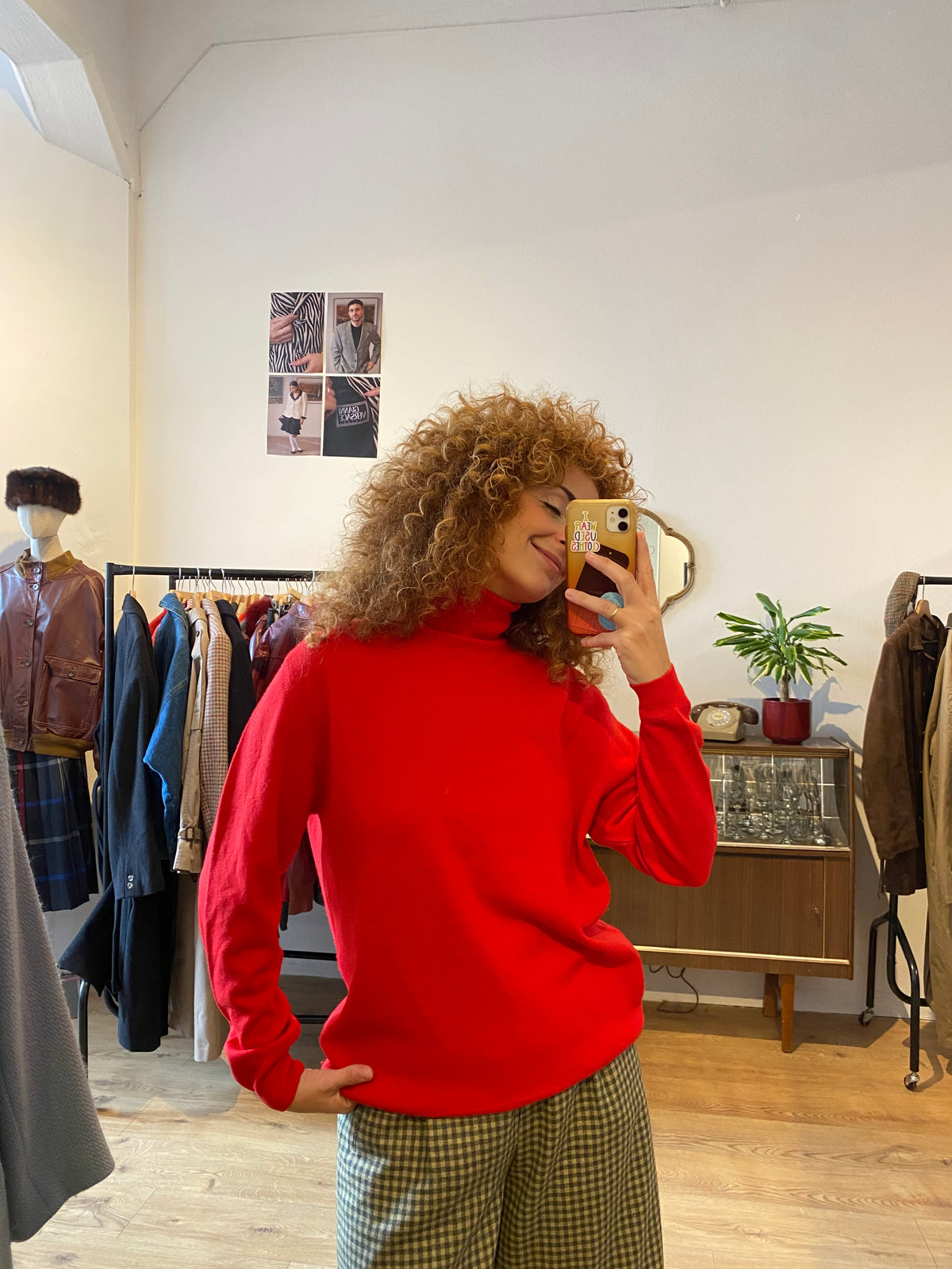 Pure wool turtleneck