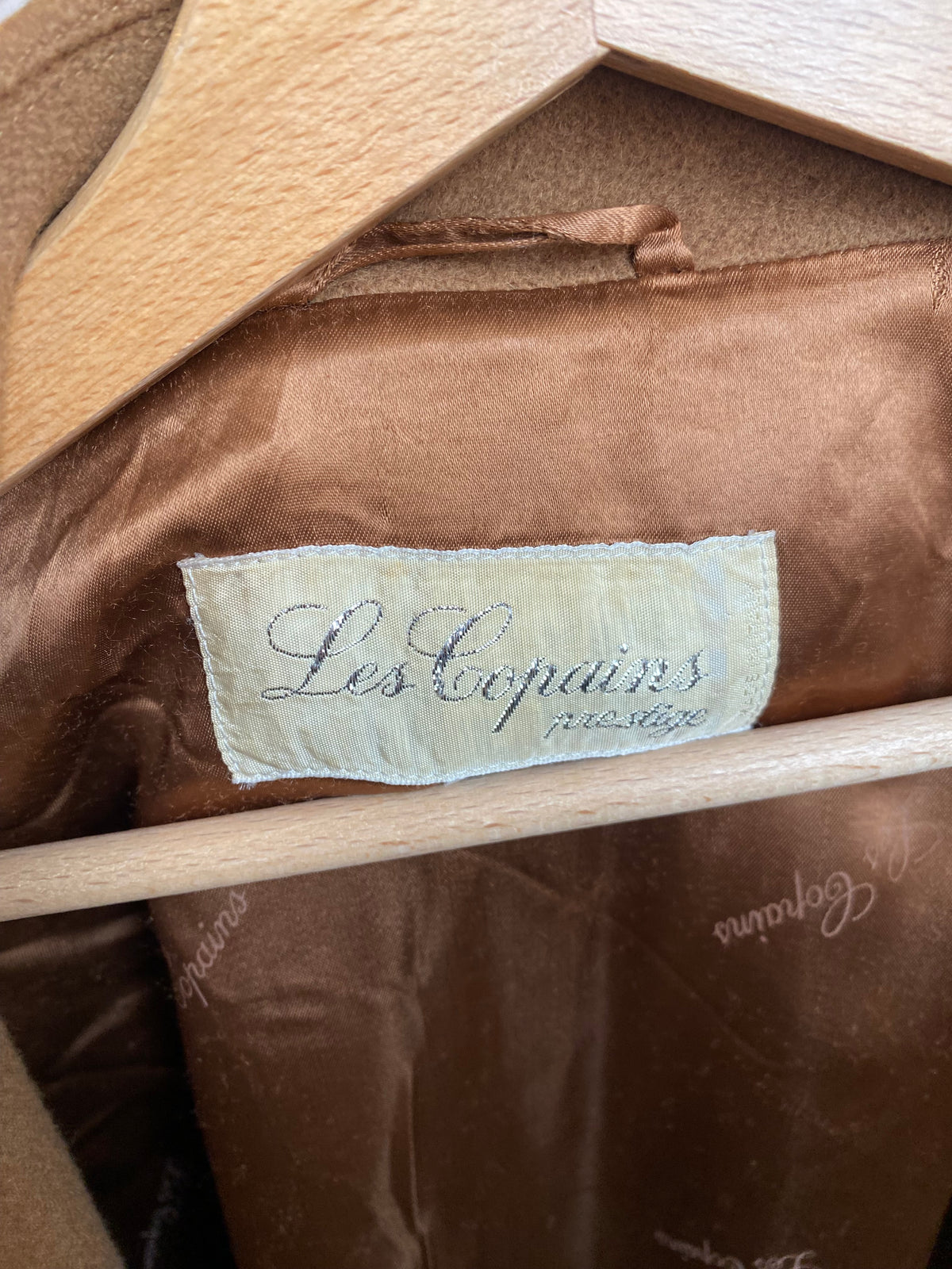 Vintage Les Copains Prestige Wool, Angora & Cashmere Coat