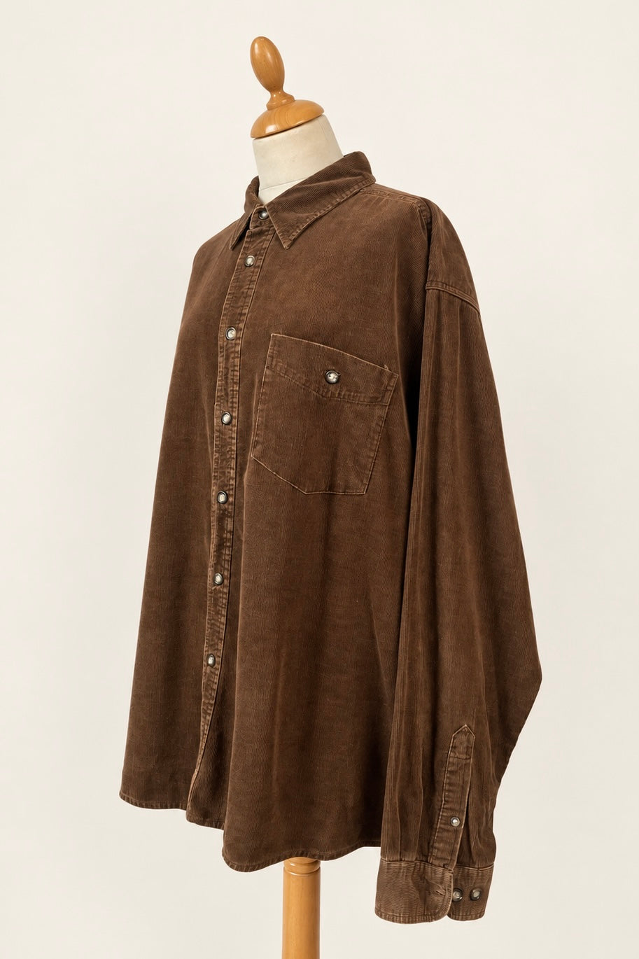 Vintage Brown Corduroy Overshirt