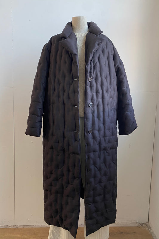 GianFranco Ferre Forma Puffer Coat in Size L UK 12/14