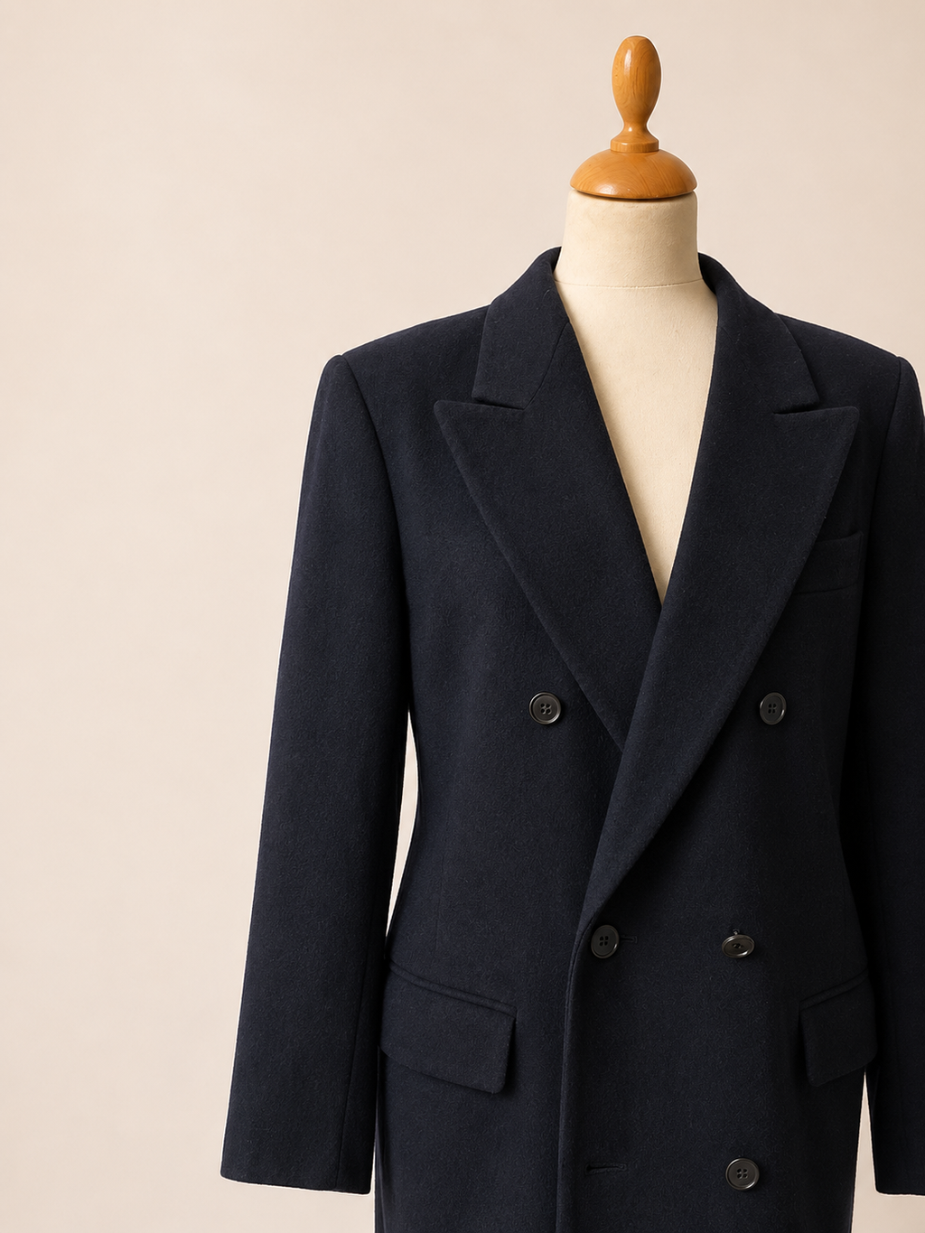 Max Mara Double Breasted Wool Blazer
