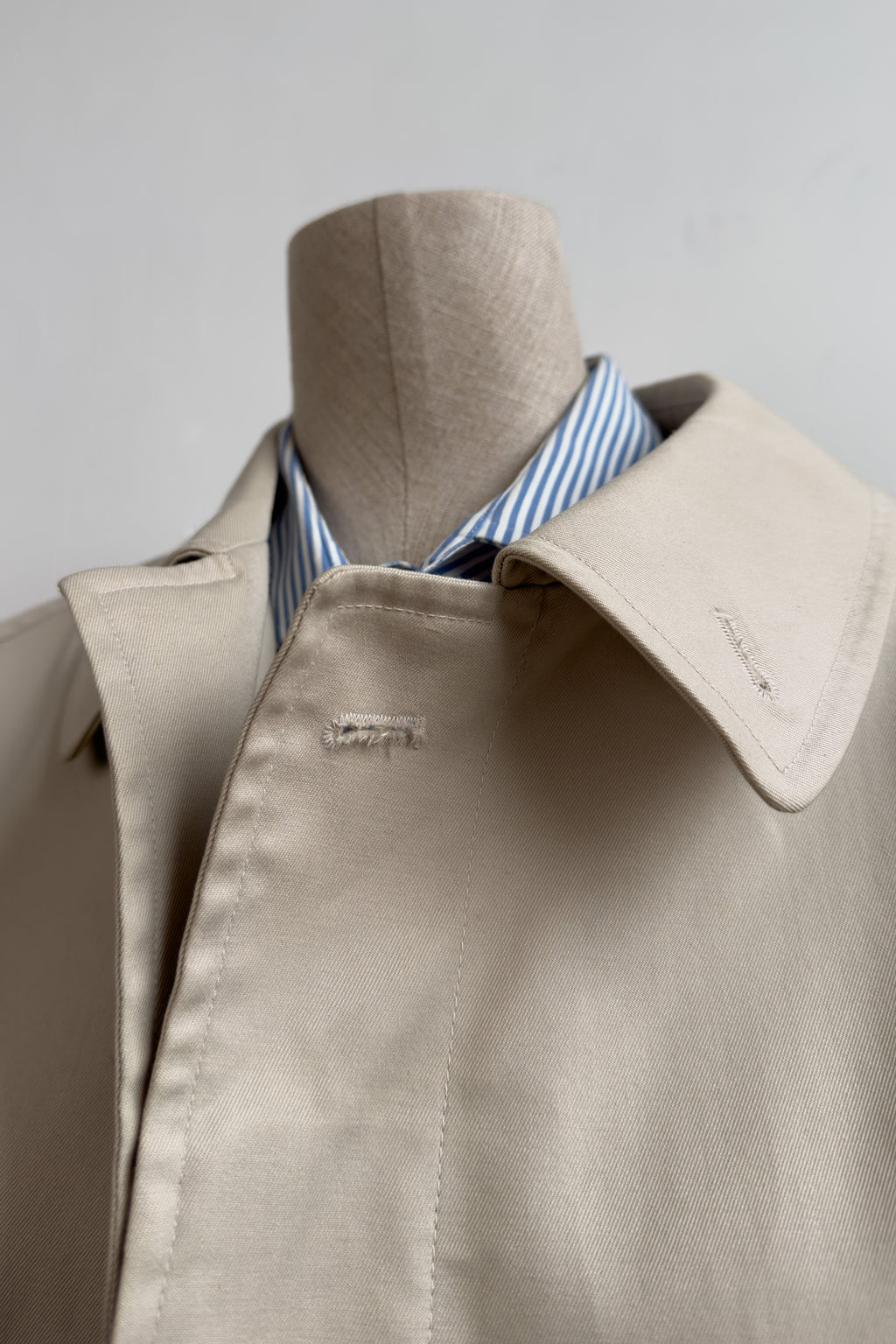 Sand Light Beige Trench Coat
