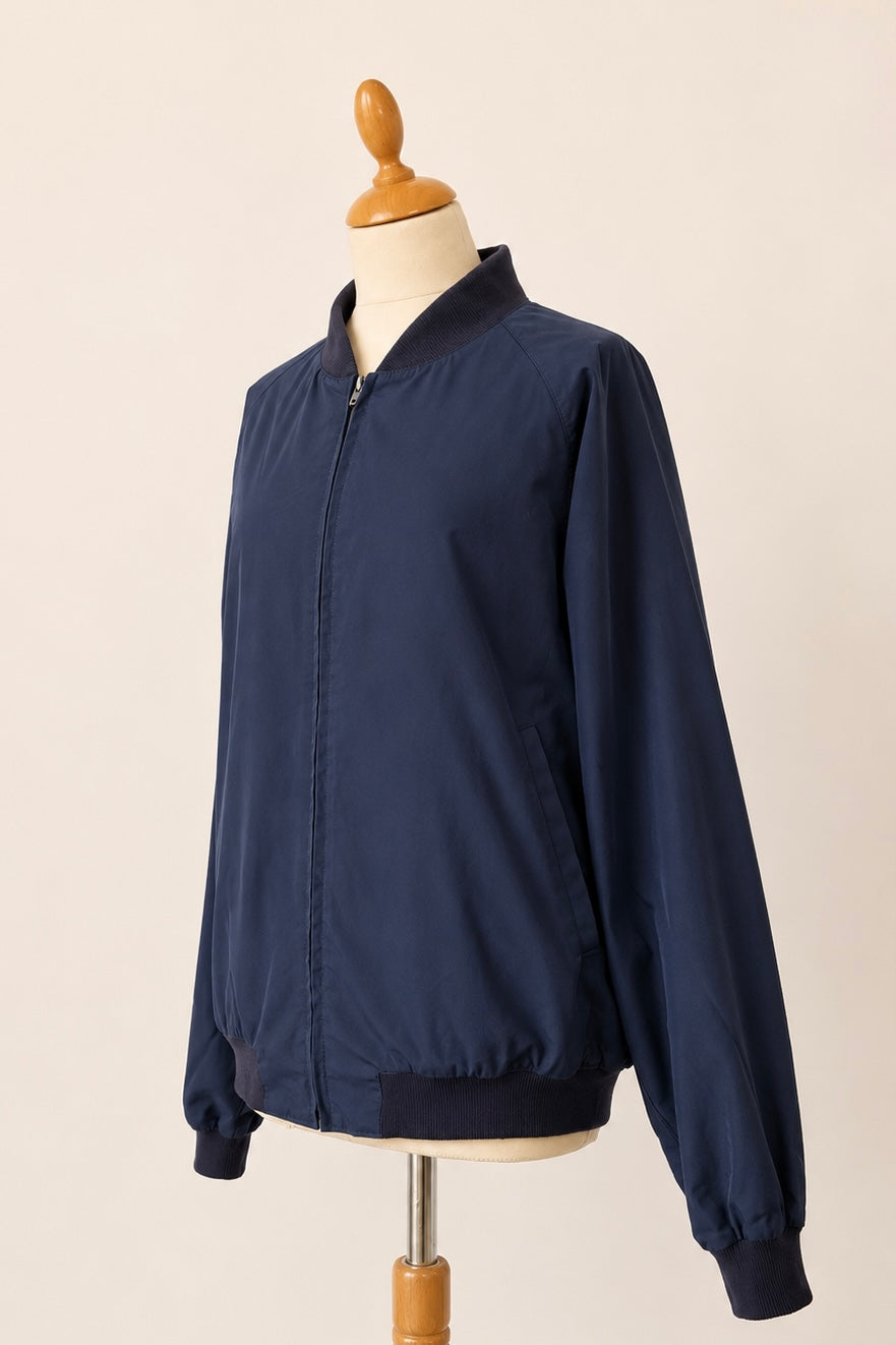Navy Bomber Jacket