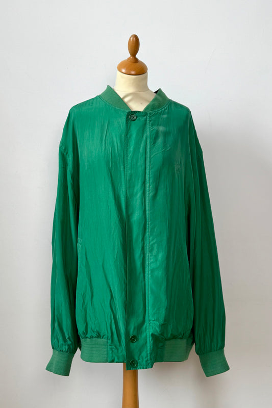 REVERSIBLE SILK BOMBER SIZE XXL UK 16/18