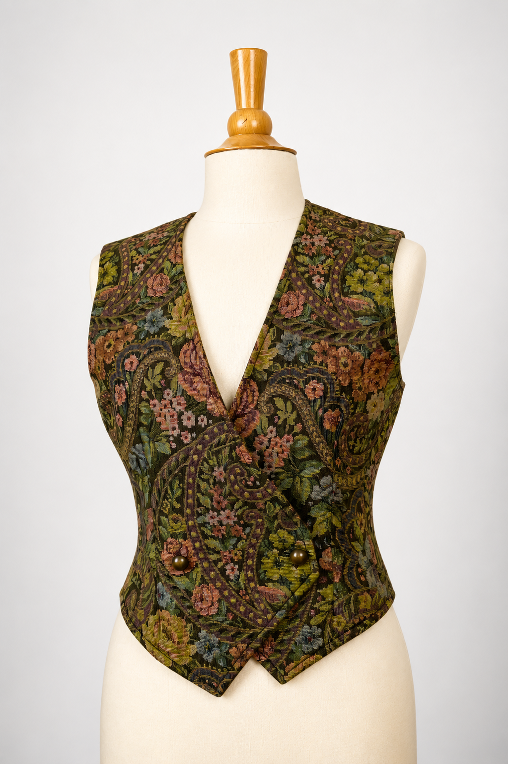 Baroque Floral Waiscoat