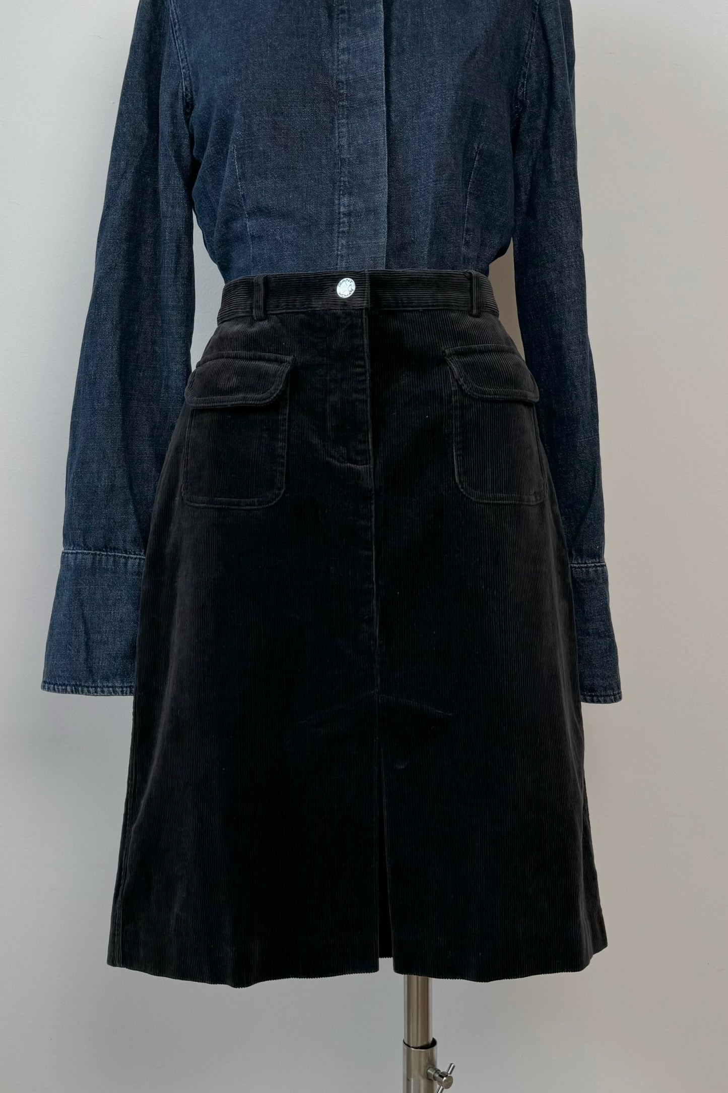 CORDUROY GANT SKIRT SIZE M UK 10 EU 38