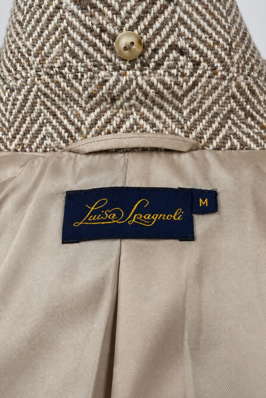 Luisa Spagnoli Herringbone Coat
