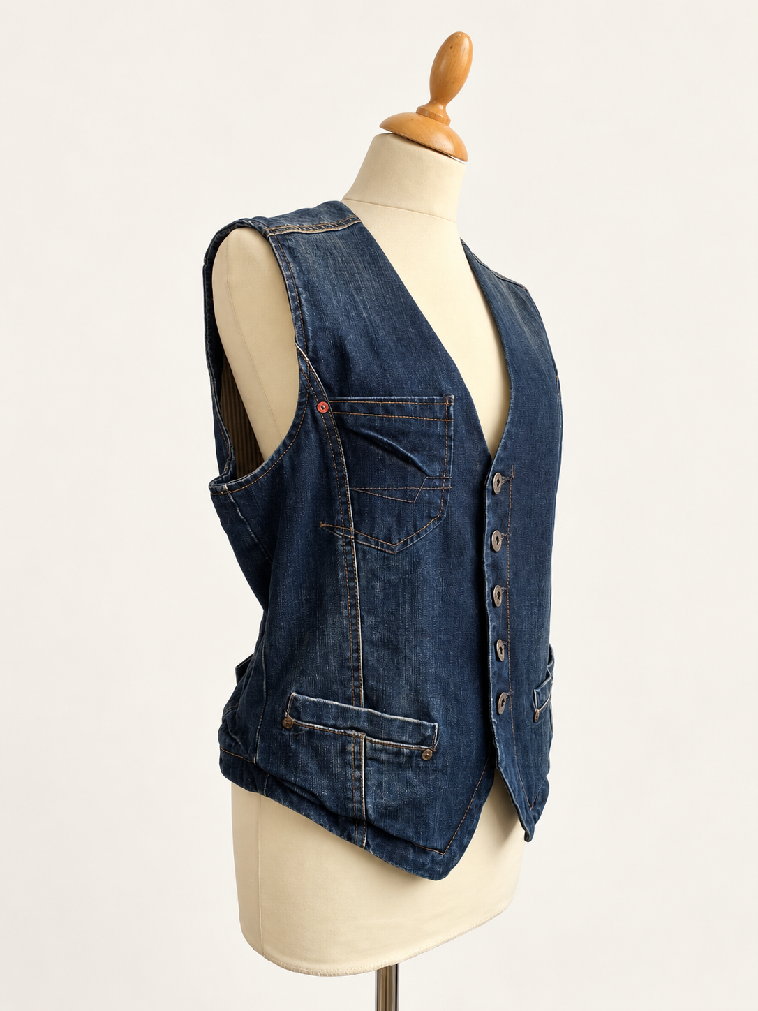 Denim Vest Espirit