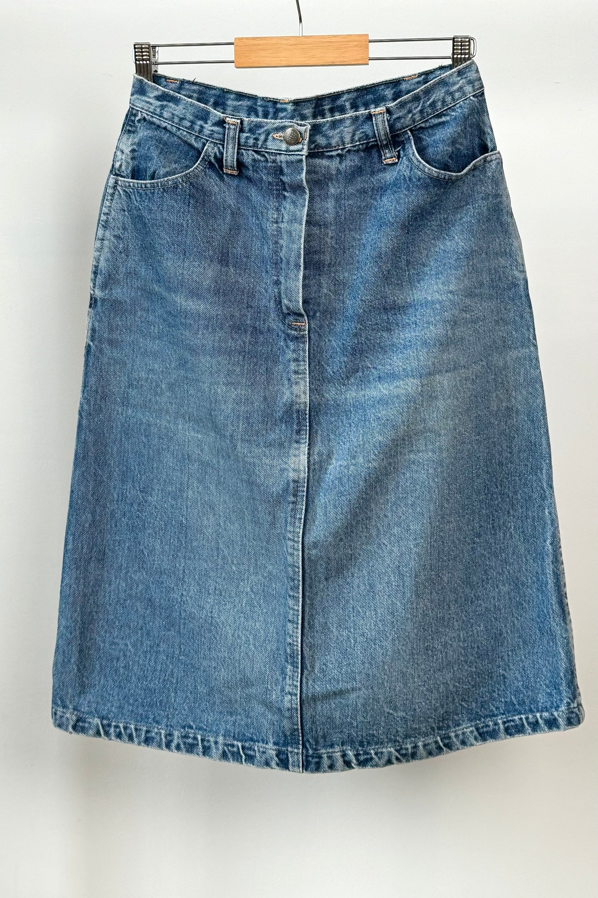 Denim vintage skirt 