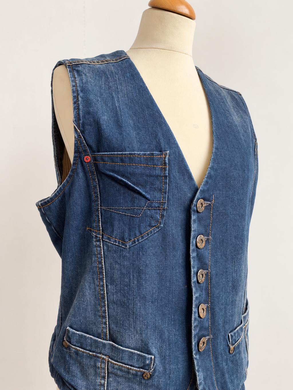 Denim Vest Espirit