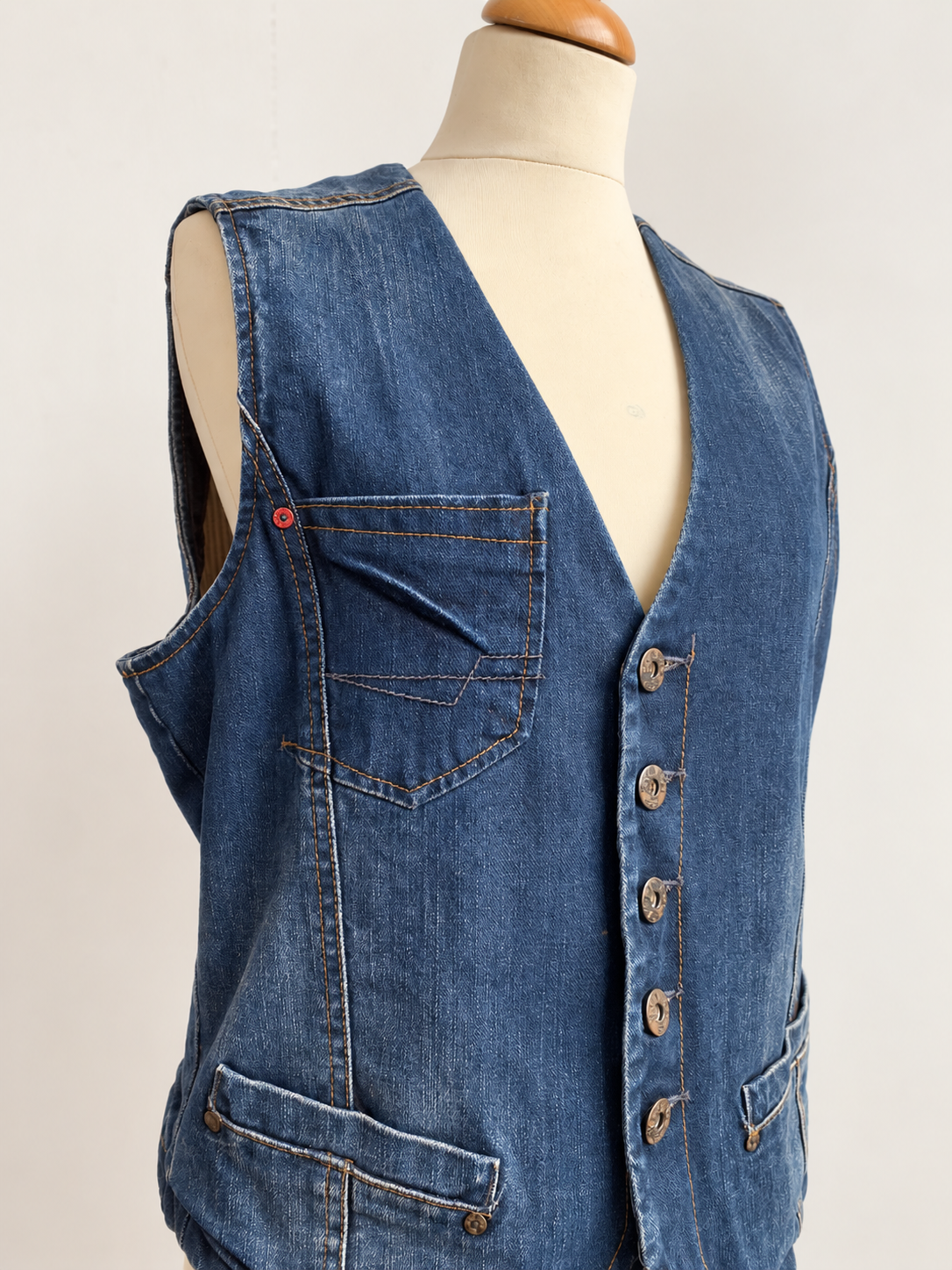 Denim Vest Espirit