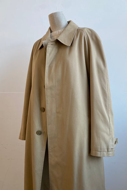 Classic Trench Coat Camel Cotton-Blend size L UK 12