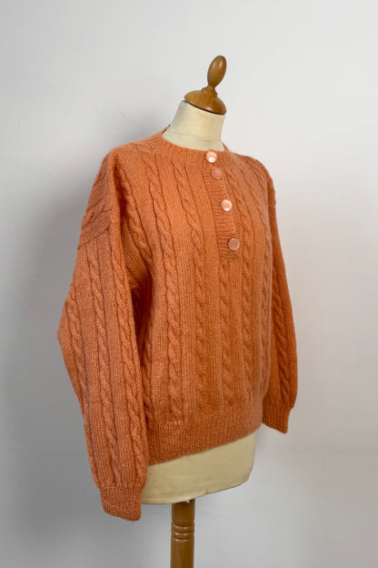 PEACH JUMPER SIZE S UK 6/8