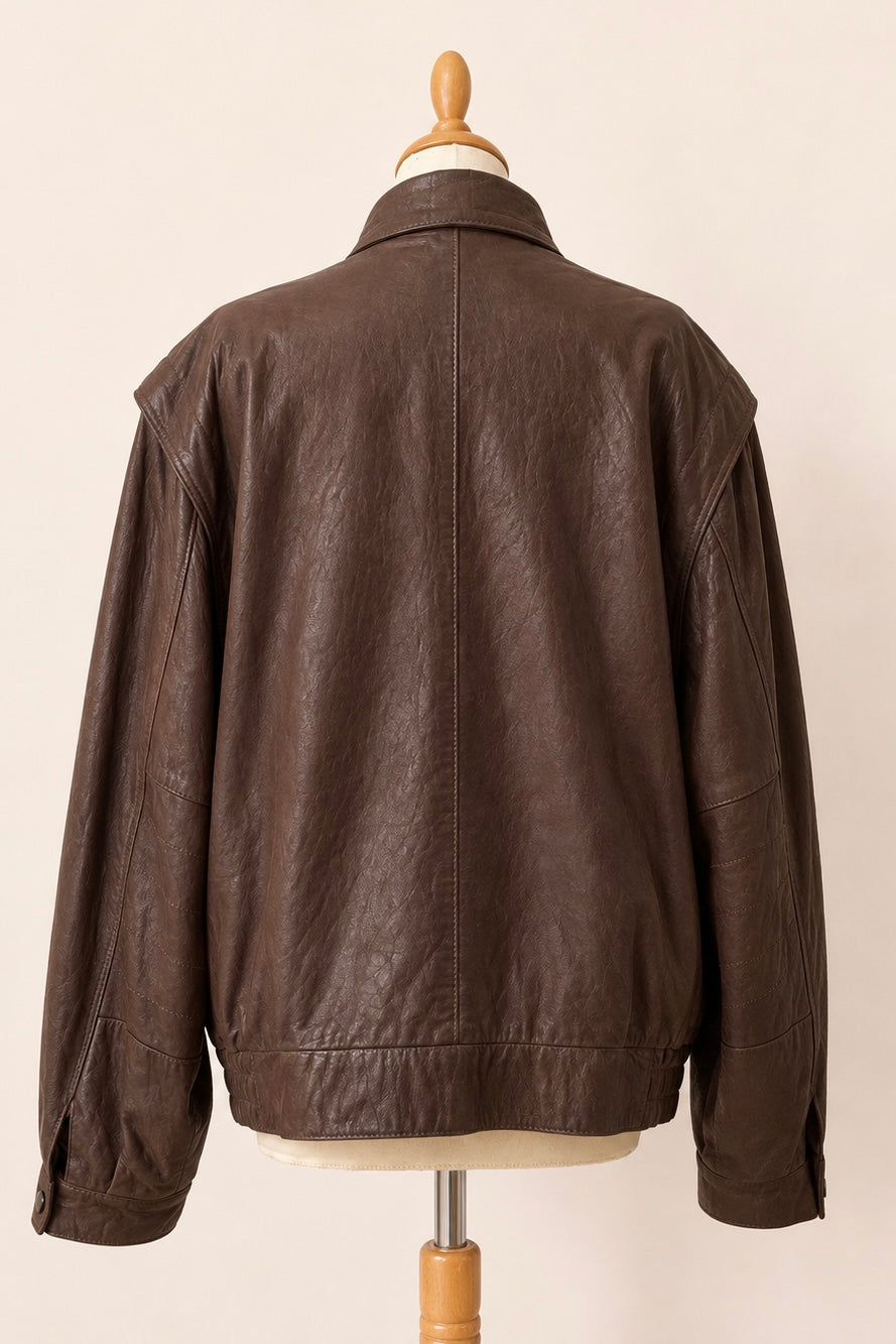 Australia Made Soft Leather Bomber