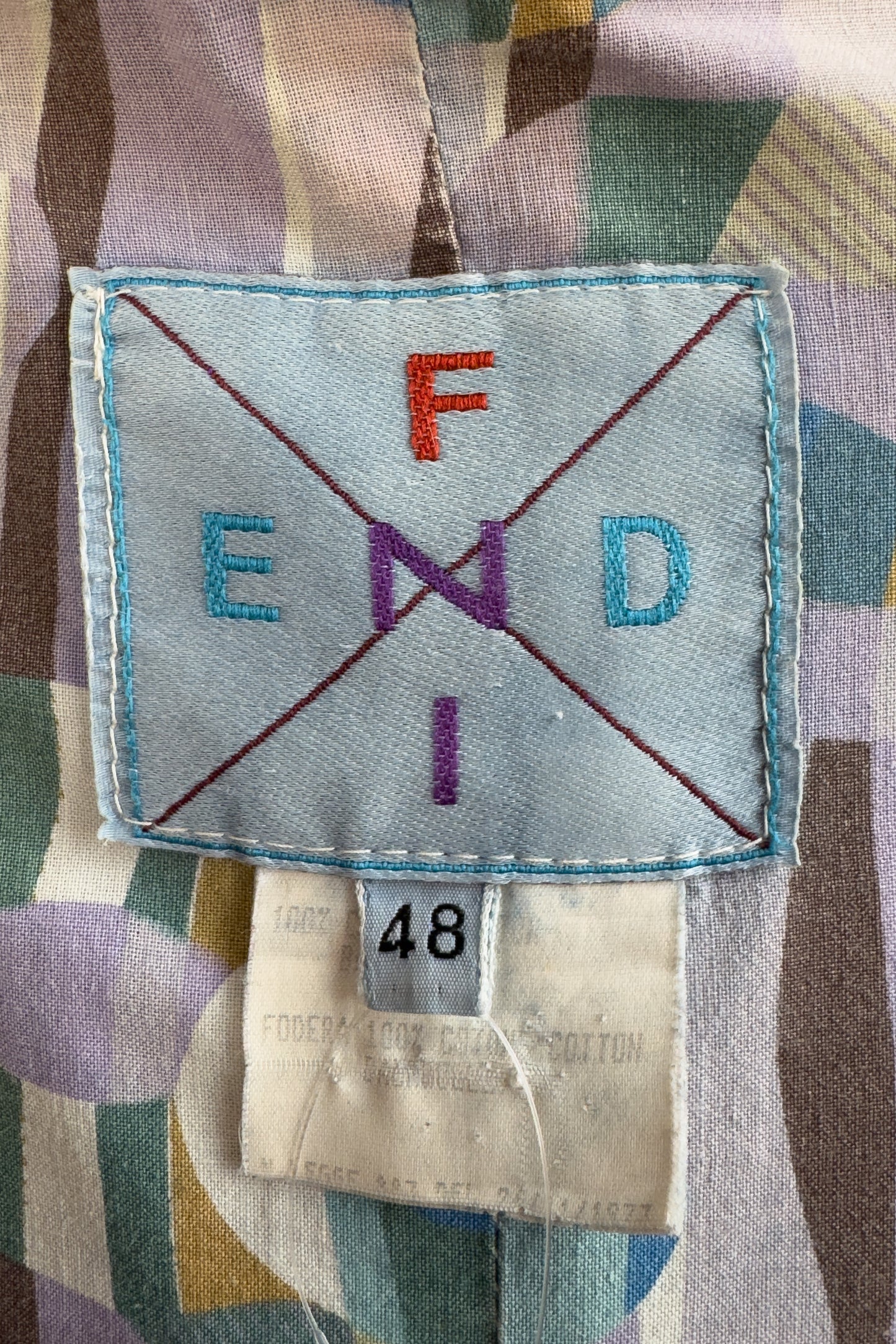 FENDI Denim Jacket Blazer Style Size L/XL