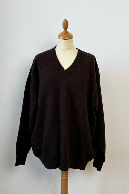 VALENTINO CHOCOLATE JUMPER SIZE L/XL UK 12/14