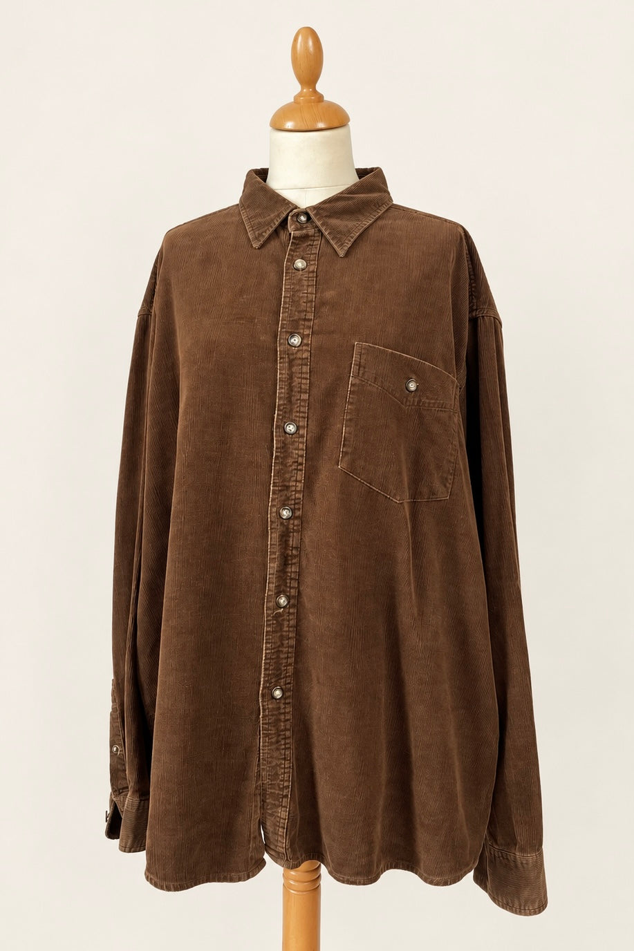 Vintage Brown Corduroy Overshirt