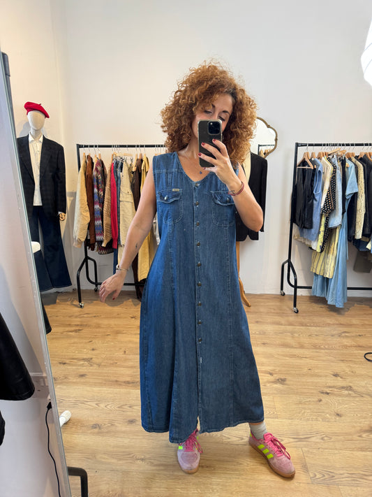 DENIM DRESS SIZE XL-XXL 14UK - 18UK