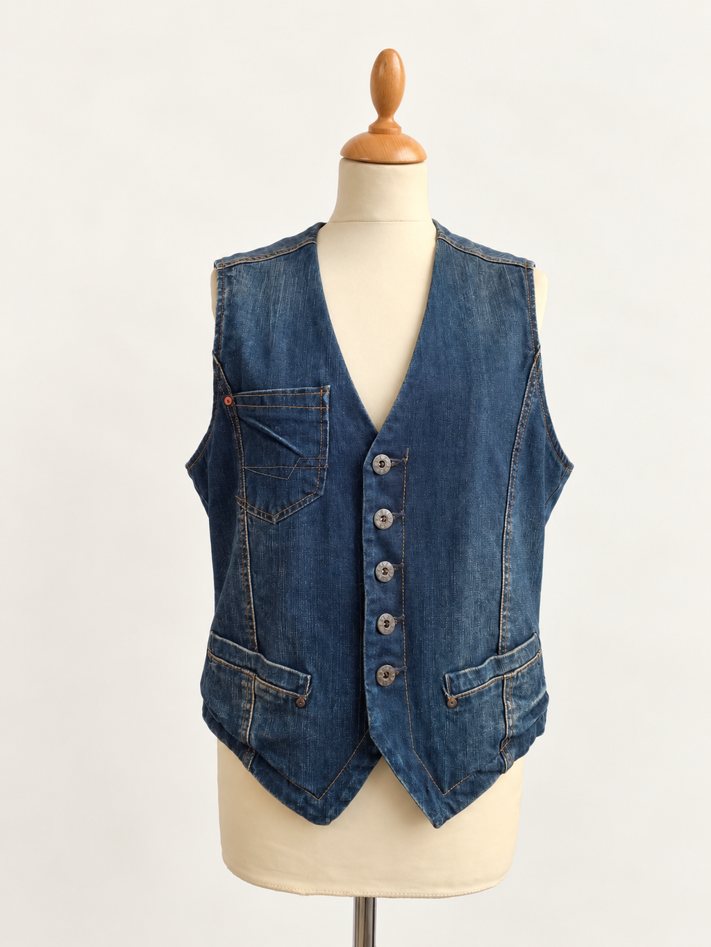 Denim Vest Espirit