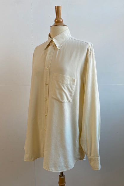 Valentino Dress Shirt in Ecru Size UK 12/14