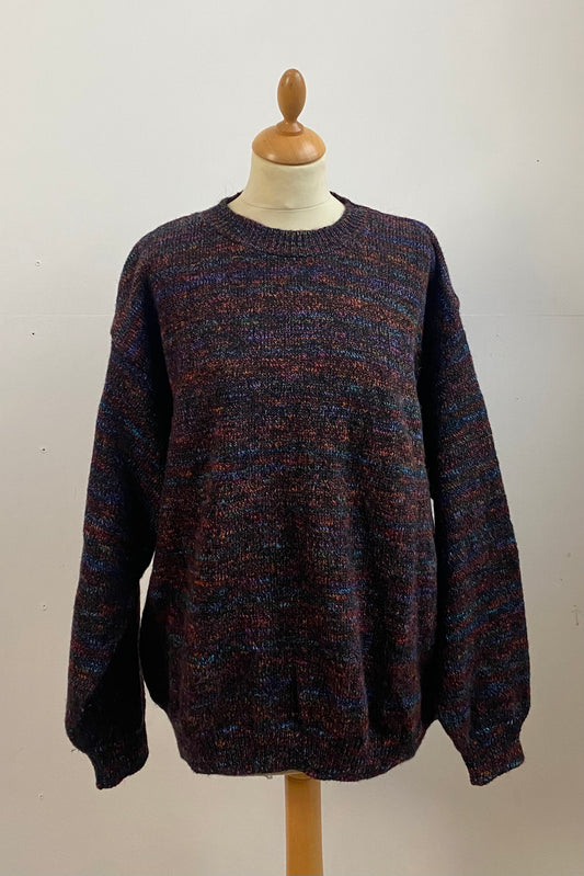 Italian Multicolour Knit Jumper Size L/XL UK 12/14